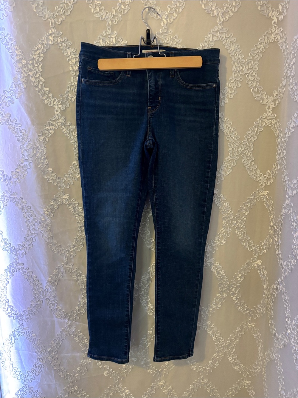 Dark Blue Women's Slim Jeans